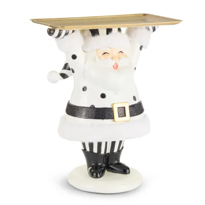 PRE-ORDER 16.5" Champagne Service Santa Butler Christmas Decor *SHIPS 9/2026* NEW 2026