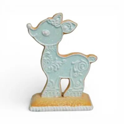 Blue Cookie Reindeer Christmas Decor *SHIPS WITHIN 10 DAYS* NEW 2025