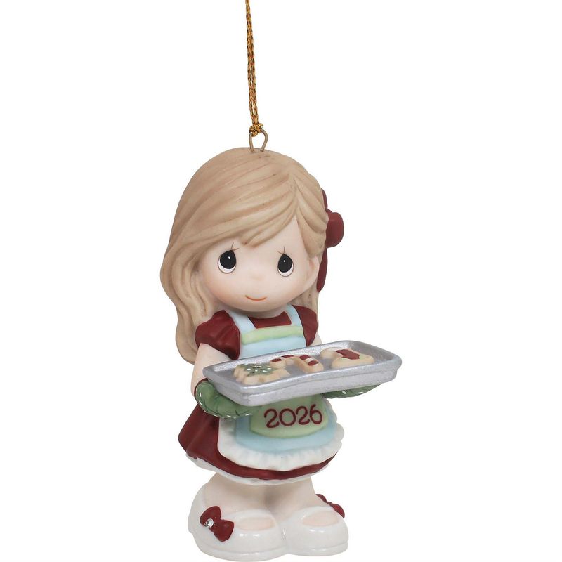 PRE-ORDER Dated 2026 Girl Ornament By: Christmas Precious Moments *SHIPS 9/2026* NEW 2026
