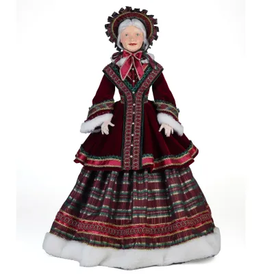 PRE-ORDER 38" Mrs. Grace Tidings Doll Christmas Decor *SHIPS 9/2026* NEW 2026