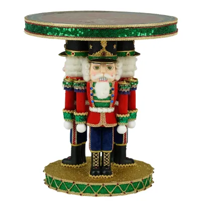 PRE-ORDER 12" Toy Soldier Cake Plate Christmas Decor *SHIPS 9/2026* NEW 2026