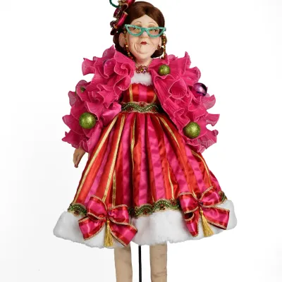 PRE-ORDER 33" Magnificent Mae Doll Christmas Decor *SHIPS 9/2026* NEW 2026