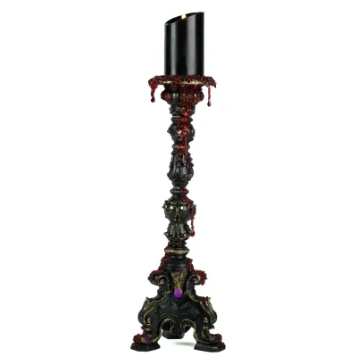 PRE-ORDER 25" Kiss of Death Candle Stick Halloween Decor *SHIPS 8/2026* NEW 2026