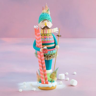 15" Bronson Nutcracker Tabletop Here We Come A Waffling Christmas Decor Glitterville *SHIPS WITHIN 10 DAYS* NEW 2025
