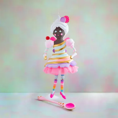 73" Black AA Lickowish Display Christmas Decor Glitterville *SHIPS WITHIN 10 DAYS* NEW 2025