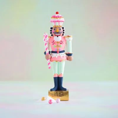 20" Brown AA Colonel Cupcake Tabletop Christmas Decor Glitterville *SHIPS 10/2026* NEW 2025