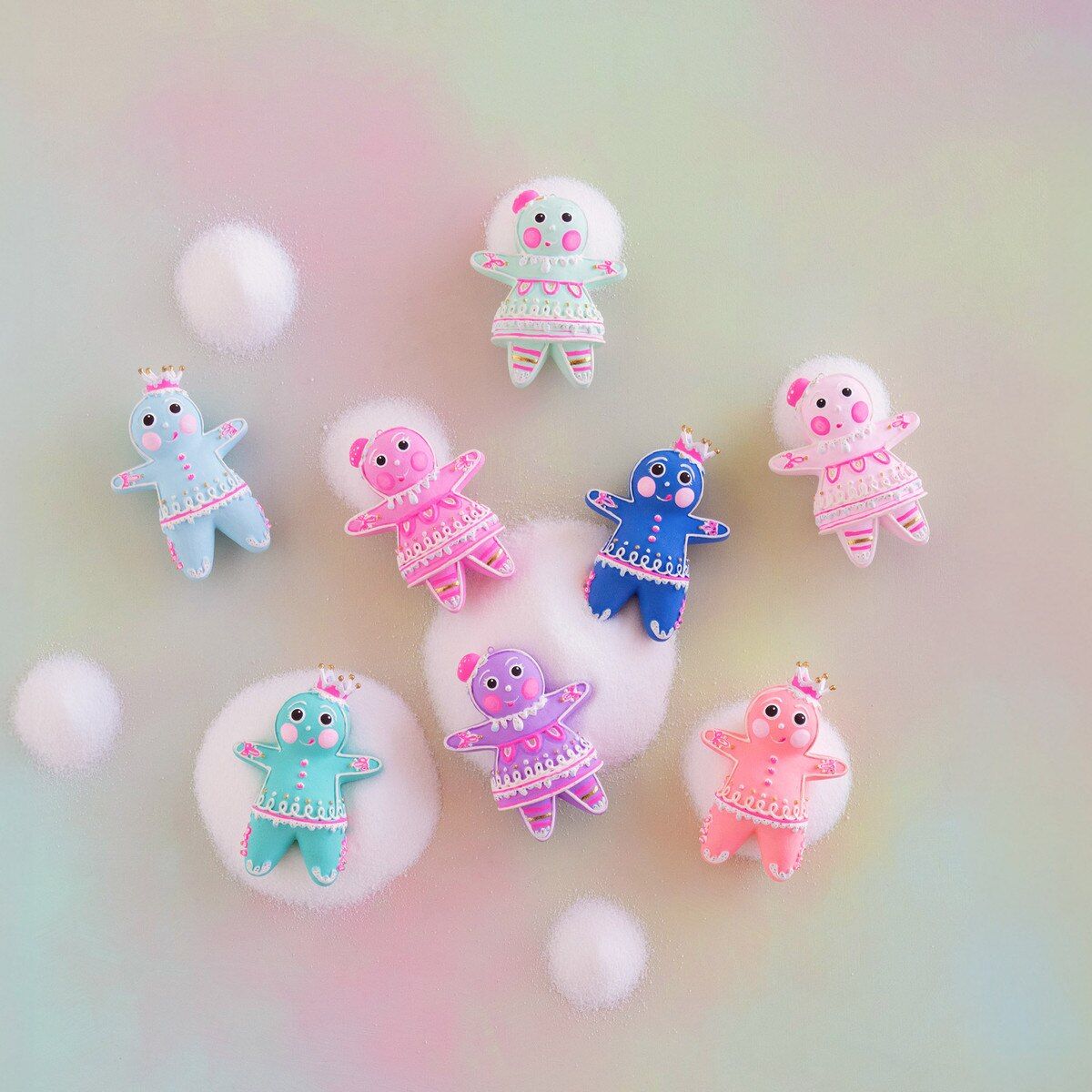 The Rainbow Gingers Dippsy & Dough Ornament - Thumbnail 3
