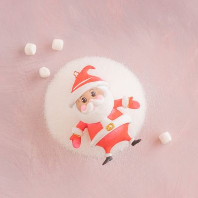 Brown AA Baby Papa Noel Ornament Christmas Decor Glitterville *SHIPS 10/2026* NEW 2026