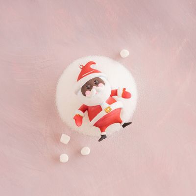 Black AA Baby Papa Noel Ornament Christmas Decor Glitterville *SHIPS 10/2026* NEW 2026