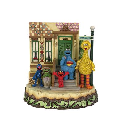 PRE-ORDER Carved By Heart Sesame Street By: Sesame Street Jim Shore *SHIPS 11/2026* NEW 2026