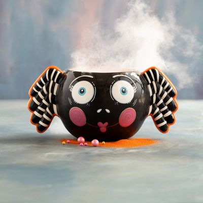 Spinderella Punch Bowl With Ladle Halloween Decor Glitterville *SHIPS 9/2026* NEW 2026