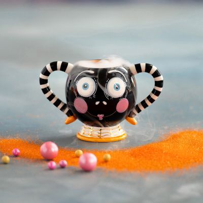 Spiderella Mug Set Of 2 Halloween Decor Glitterville *SHIPS WITHIN 10 DAYS* NEW 2026