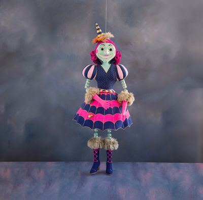 75" Pinky Itchy Witchy Display Halloween Decor Glitterville *SHIPS WITHIN 10 DAYS* NEW 2026