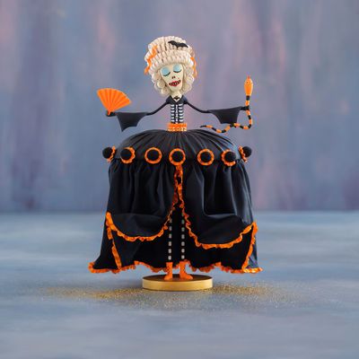 22" Marie Bone-Toinette Tabletop Halloween Decor Glitterville *SHIPS 9/2026* NEW 2026