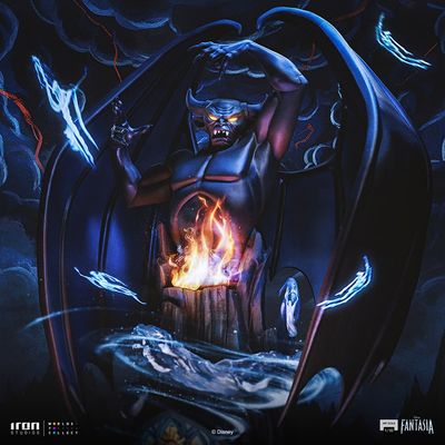 Pre-Order: Chernabog Fantasia Deluxe Art Scale 1/10 Statue By: Iron Studios *SHIPS FALL 2026* NEW 2026