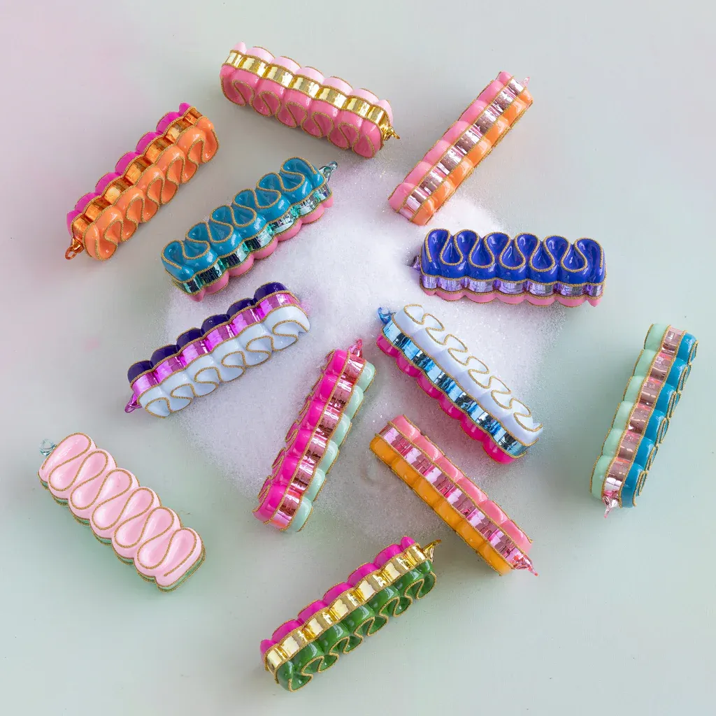 Glitterville Ribbon Candy Ornament - Thumbnail 2