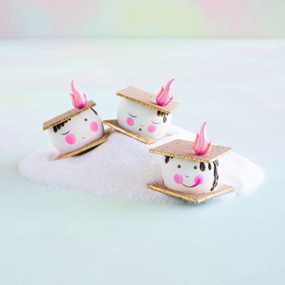 Smore Ornaments Set Of 6 Christmas Decor Glitterville *SHIPS WITHIN 10 DAYS* NEW 2025