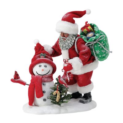 Santa &amp; Snow Buddy AA By: Possible Dreams *SHIPS WITHIN 10 DAYS* NEW 2025