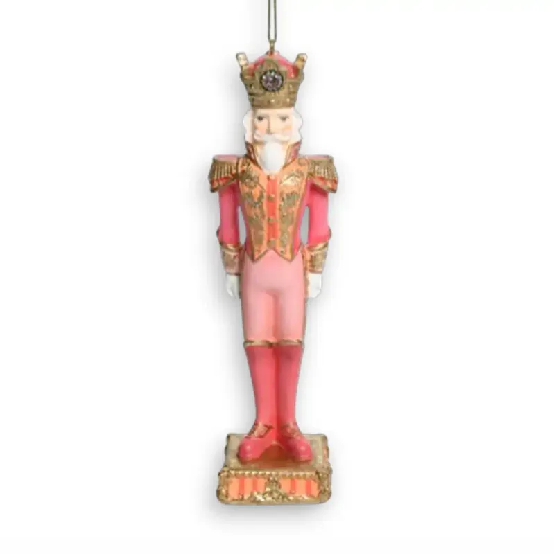 Pink Nutcracker Ornament Christmas Decor NEW 2025