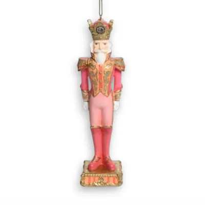 Pink Nutcracker Ornament Christmas Decor NEW 2025