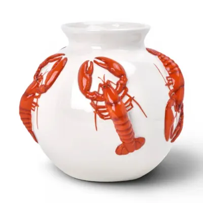 PRE-ORDER 9" Lobster Vase Home Decorative Serve Ware *SHIPS 2/2027* NEW 2027
