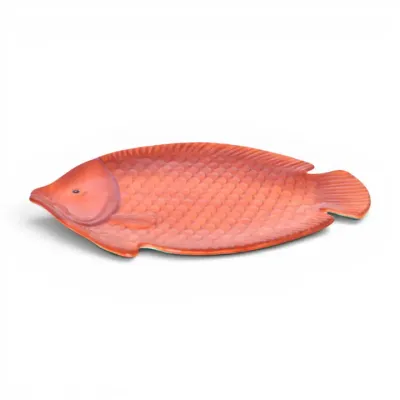 PRE-ORDER 11.5" Coral Fish Serving Plate Home Decorative Serve Ware *SHIPS 2/2027* NEW 2027