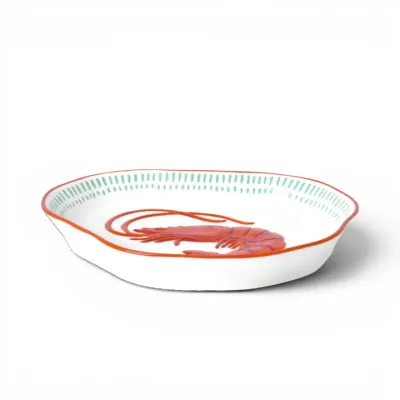 PRE-ORDER 8" Shrimp Serving Platter Set Of 2 Home Decorative Serve Ware *SHIPS 2/2027* NEW 2027