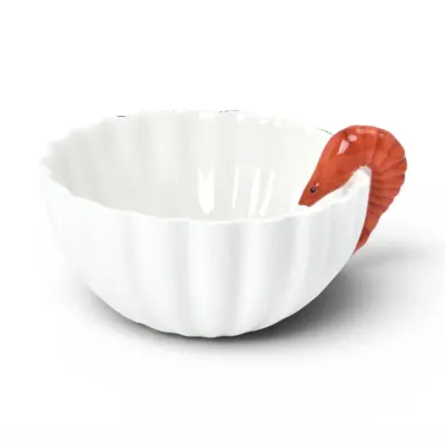 PRE-ORDER 6.5" Shrimp Bowl Set Of 4 Home Decorative Serve Ware *SHIPS 2/2027* NEW 2027