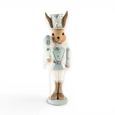 PRE-ORDER 27" Brown Bunny Easter Soldier Easter Decor *SHIPS 2/2027* NEW 2027