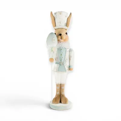 PRE-ORDER 40" Brown Bunny Easter Soldier Easter Decor *SHIPS 2/2027* NEW 2027