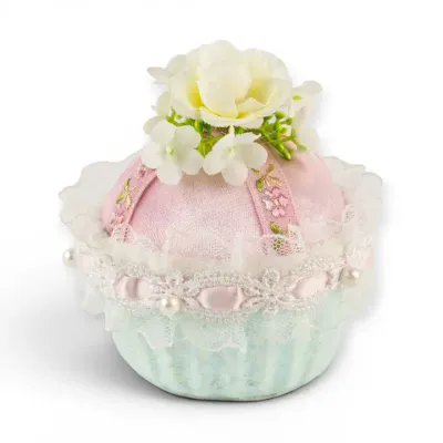 PRE-ORDER 3.5" Mini Green Cake Set Of 2 Easter Decor *SHIPS 2/2027* NEW 2027