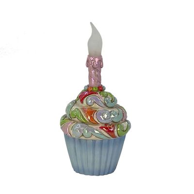 PRE-ORDER Celebration LED Cupcake By: Heartwood Creek Jim Shore *SHIPS 12/2026 NEW 2026