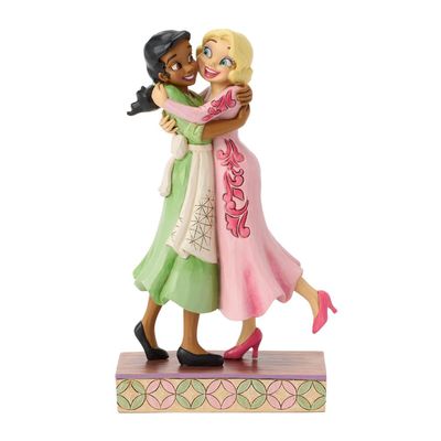 PRE-ORDER Tiana &amp; Lottie By: Disney Traditions Jim Shore *SHIPS 12/2026 NEW 2026