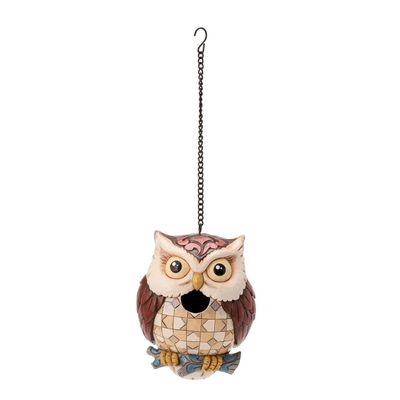 PRE-ORDER Owl Birdhouse By: Heartwood Creek Jim Shore *SHIPS 12/2026 NEW 2026