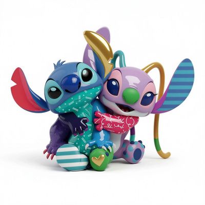 PRE-ORDER Stitch &amp; Angel 20 Anniversary By: Romero Britto Jim Shore *SHIPS 11/2026 NEW 2026
