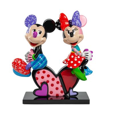PRE-ORDER Mickey and Minnie Limited Edition 3000 By: Romero Britto Jim Shore *SHIPS 11/2026 NEW 2026