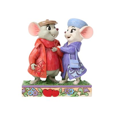 PRE-ORDER Bernard &amp; Bianca The Rescuers By: Disney Traditions Jim Shore *SHIPS 12/2026 NEW 2026