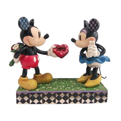 PRE-ORDER Mickey &amp; Minnie Vintage Love By: Disney Traditions Jim Shore *SHIPS 12/2026 NEW 2026