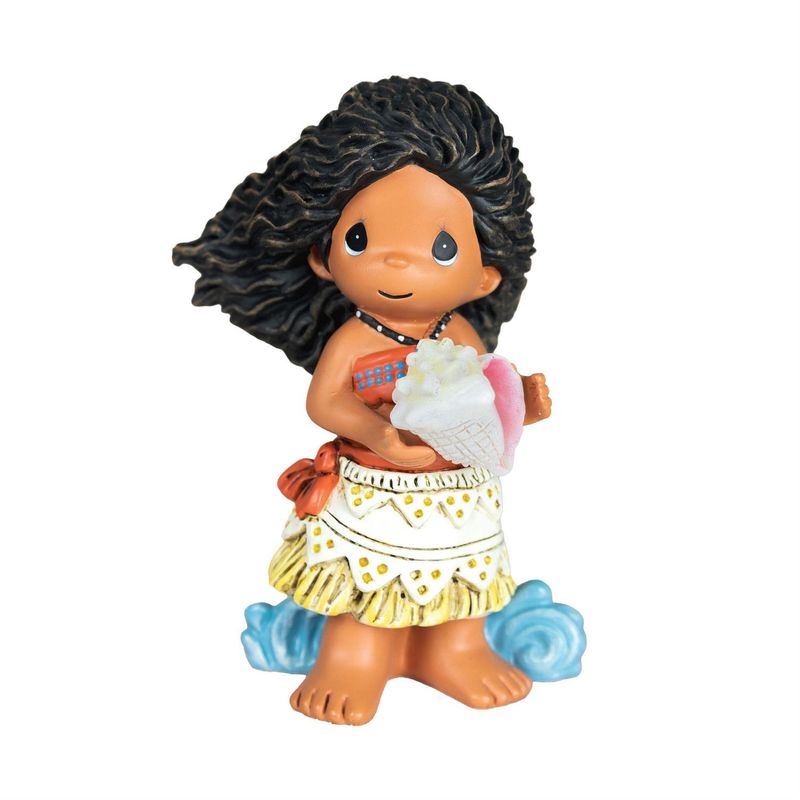 PRE-ORDER Your Voyage Lies Ahead Moana With Shell By: Precious Moments *SHIPS 3/2027* NEW 2027