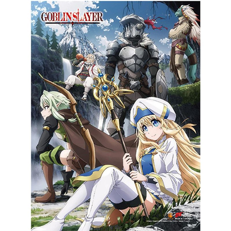 Goblin Slayer Season 1 Key Art SS Wall Scroll By: Great Eastern Entertainment *SHIPS WITHIN 15 DAYS*