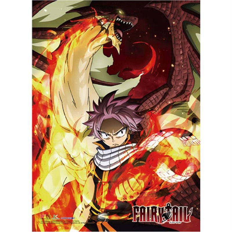 Fairy Tail S7 Key Art Wall Scroll By: Great Eastern Entertainment *SHIPS WITHIN 15 DAYS*