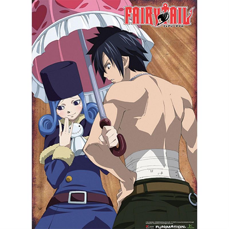 Fairy Tail Gray & Juvia Wall Scroll By: Great Eastern Entertainment *SHIPS WITHIN 15 DAYS*