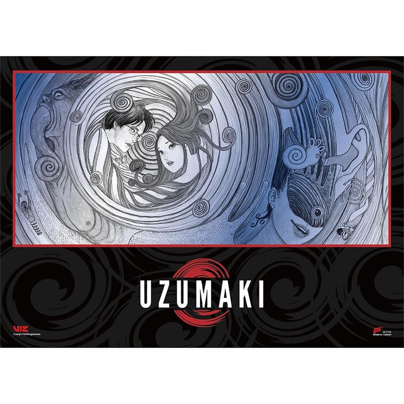 Junji Ito Uzumaki Cover Art Wall Scroll By: Great Eastern Entertainment *SHIPS WITHIN 15 DAYS*