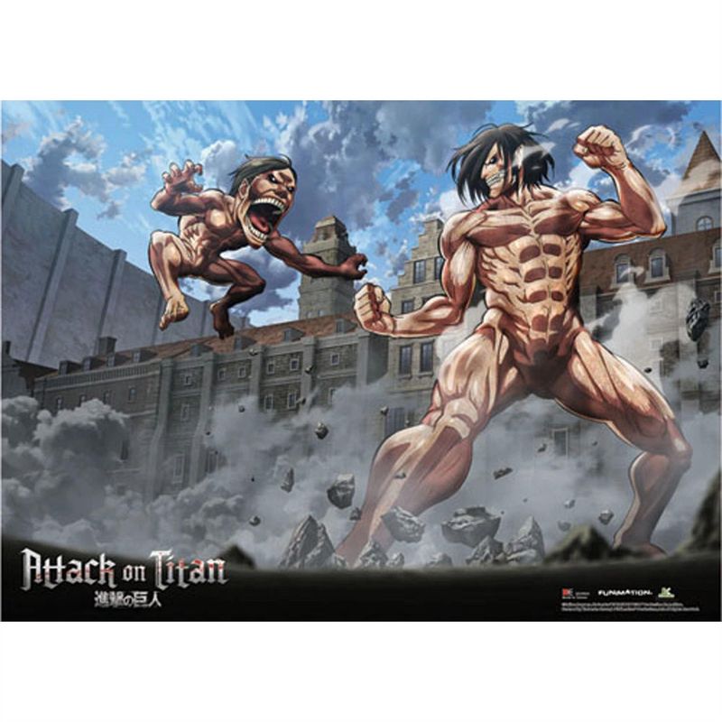 Attack On Titan Group 1 Wall Scroll By: Great Eastern Entertainment *SHIPS WITHIN 15 DAYS*