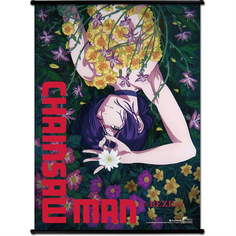 Chainsaw Man The Movie Reze Arc Teaser Visual Wall Scroll By: Great Eastern Entertainment *SHIPS WITHIN 15 DAYS*