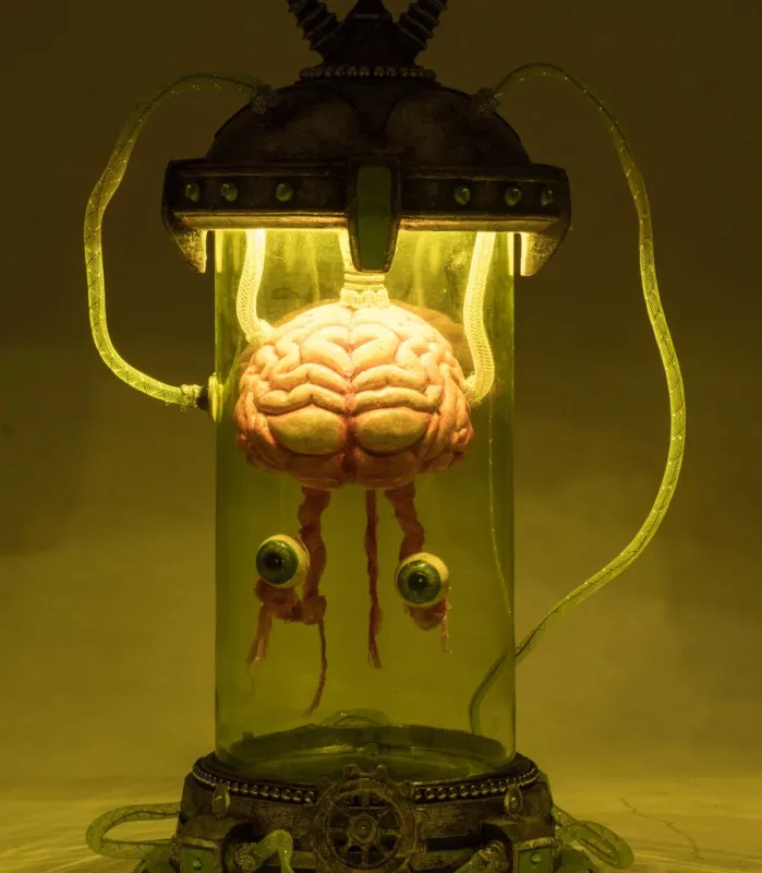 Marvin the Brain in Cloche By: Katherine's Collection *SHIPS WITHIN 10 DAYS*