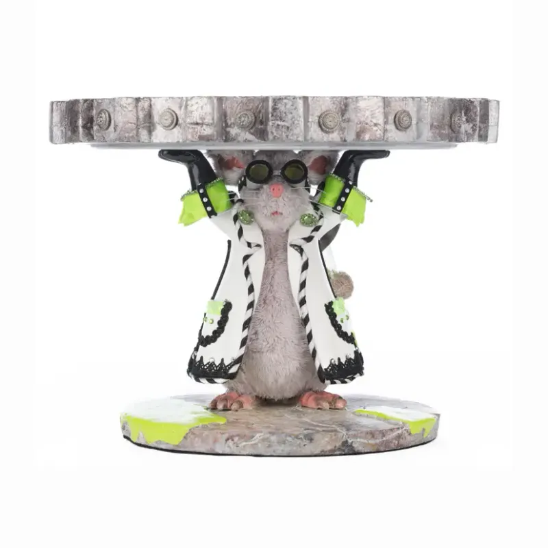 Chaotic Lab Rat Cake Stand By: Katherine's Collection *SHIPS WITHIN 10 DAYS*