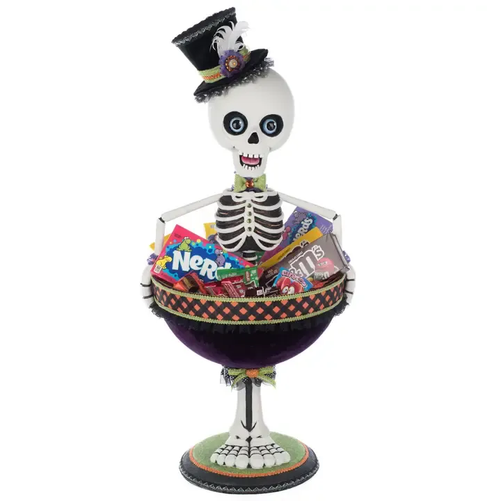 Billy Bones Thorton Candy Bowl By: Katherine's Collection *SHIPS WITHIN 10 DAYS*