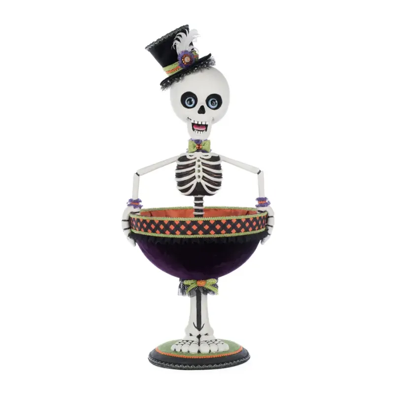 Billy Bones Thorton Candy Bowl By: Katherine's Collection *SHIPS WITHIN 10 DAYS*