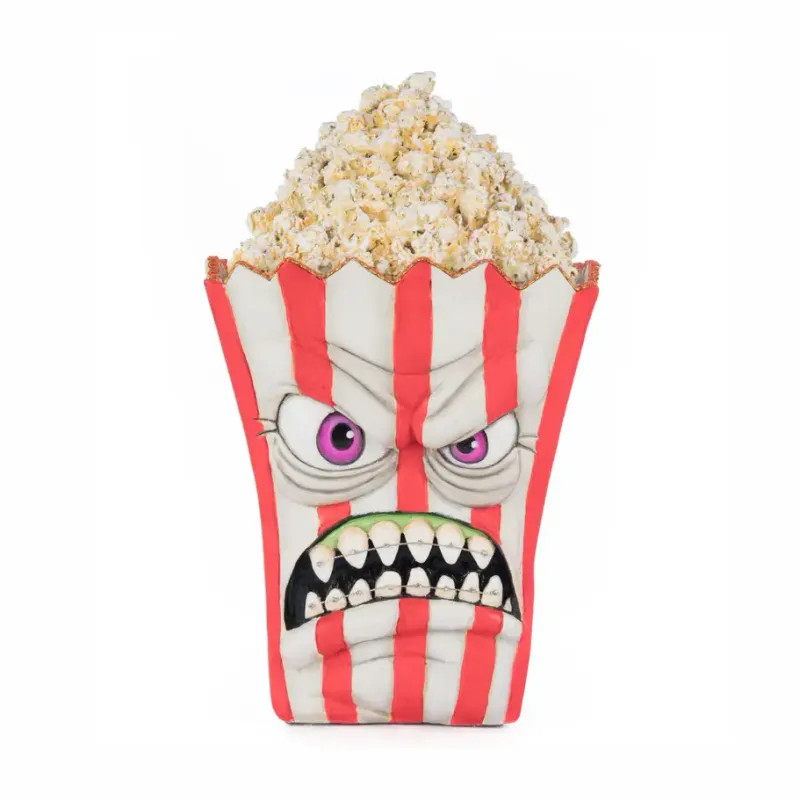 Cranky Kernels Popcorn Bag Candy Container By: Katherine's Collection *SHIPS WITHIN 10 DAYS*
